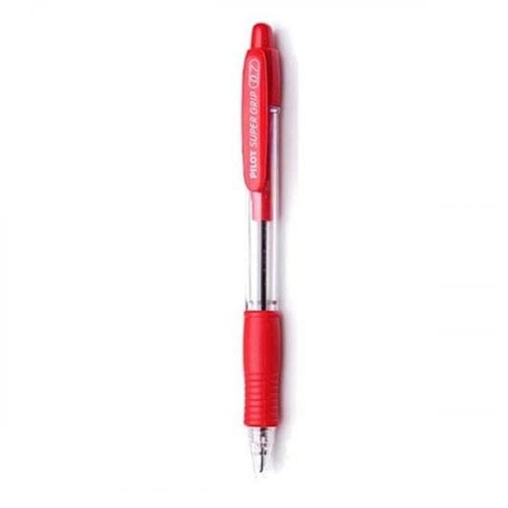 Caneta Super Grip 0.7 Vermelha Pilot