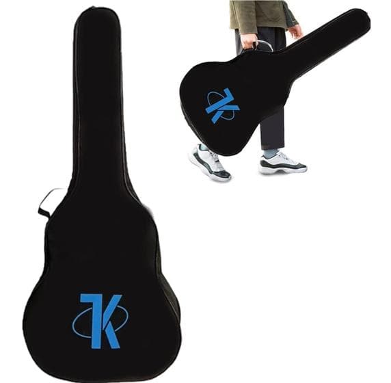 Capa Simples Para Violão Clássico nylon 600 Com Abertura Lateral ViaSom