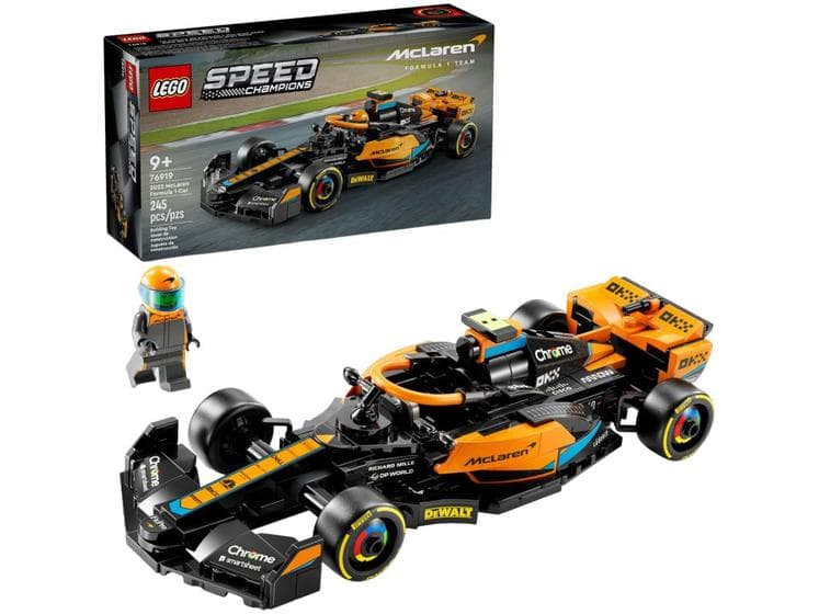 Carro de Corrida Champions McLaren Fórmula 1 - Lego 76919