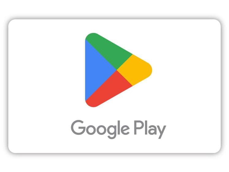 Cartão Presente Digital Google Play R$30,00
