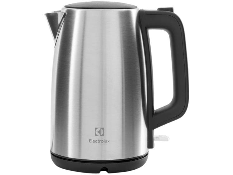 Chaleira Elétrica Aço Inoxidável Electrolux Experience Modelo EEK25 1,7 litros - 1850W - 220V
