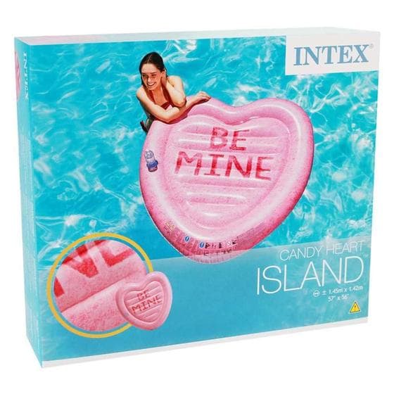 Colchão Inflável Coração Doce 1.45m X 1.42m - Intex 58789