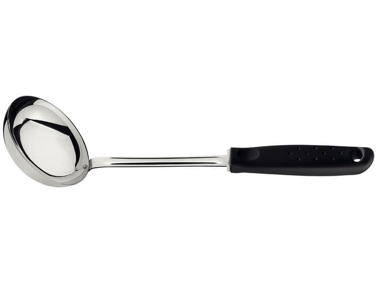 Concha Utilità em Aço Inox com Cabo de Polipropileno Preto Tramontina