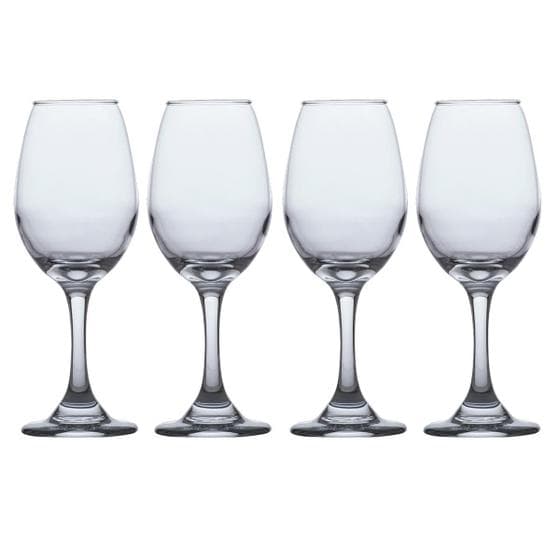Conjunto 4 Taças de Vidro 365ml ÁGUA E VINHO