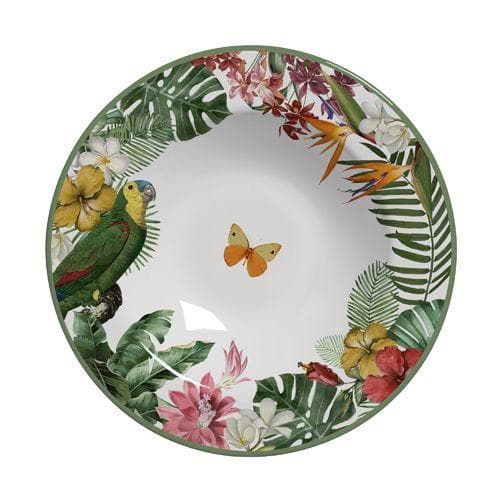 Conjunto com 6 pratos fundo paradiso plus