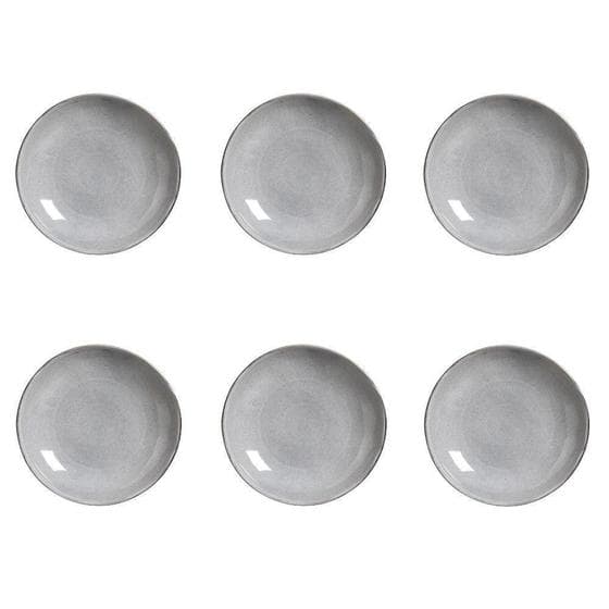Conjunto De Pratos Fundos 06 Peças Bio Dust Porto Brasil