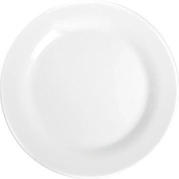 Conjunto de Pratos Rasos Nadir Vidro Opaline Menu 12 peças