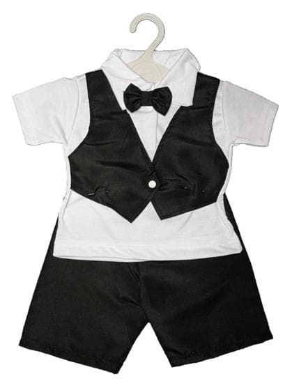 Conjunto Social Infantil Bebê Menino RN a 05 meses Batizado Casamento Formatura com Gravata