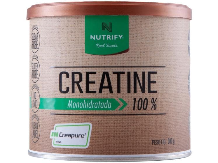 Creatina 100% Creapure Monohydratada 300g Nutrify