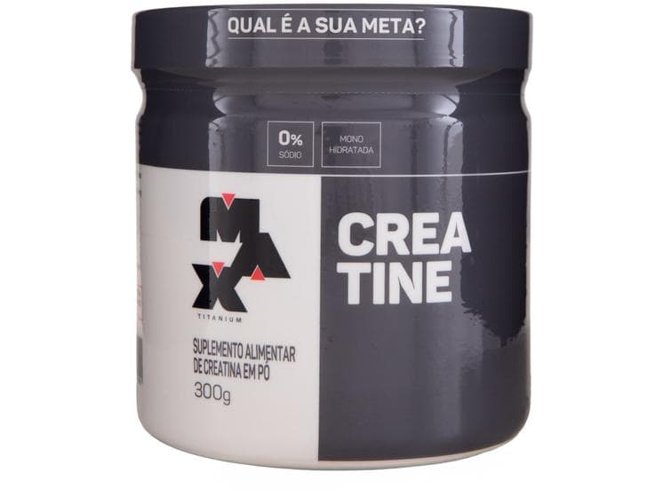 Creatina Max Titanium em Pó 300g sem Sabor