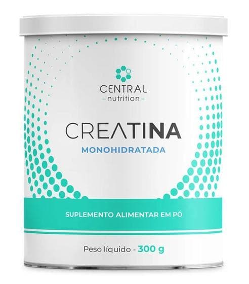 CREATINA MONOHIDRATADA - LATA 300 GRAMAS Central Nutrition