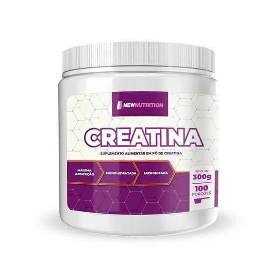 Creatina Monohidratada Micronizada - 300g Neutro - NewNutrition