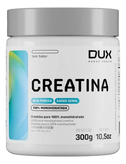 Creatina monohidratada pura 300g dux nutrition