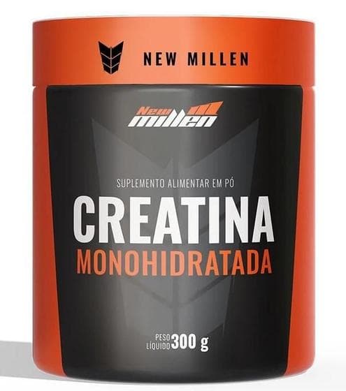 Creatina new millen pura monohidratada 300g