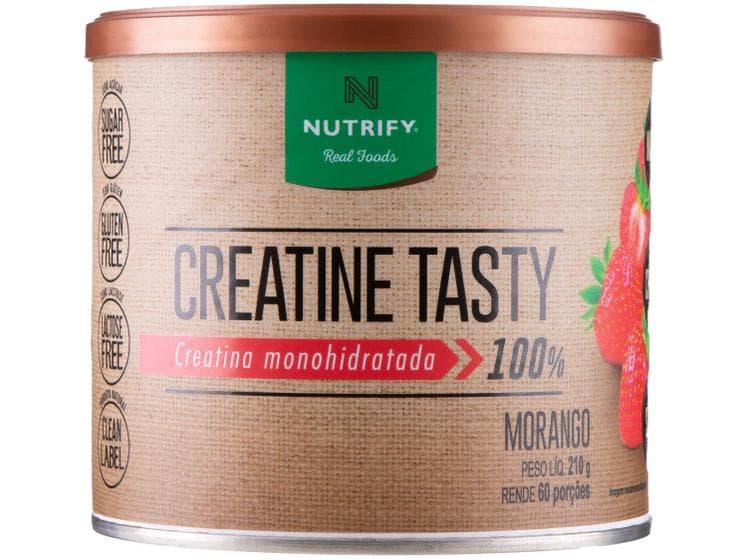 Creatina Tasty 100% Monohydratada 210g Nutrify