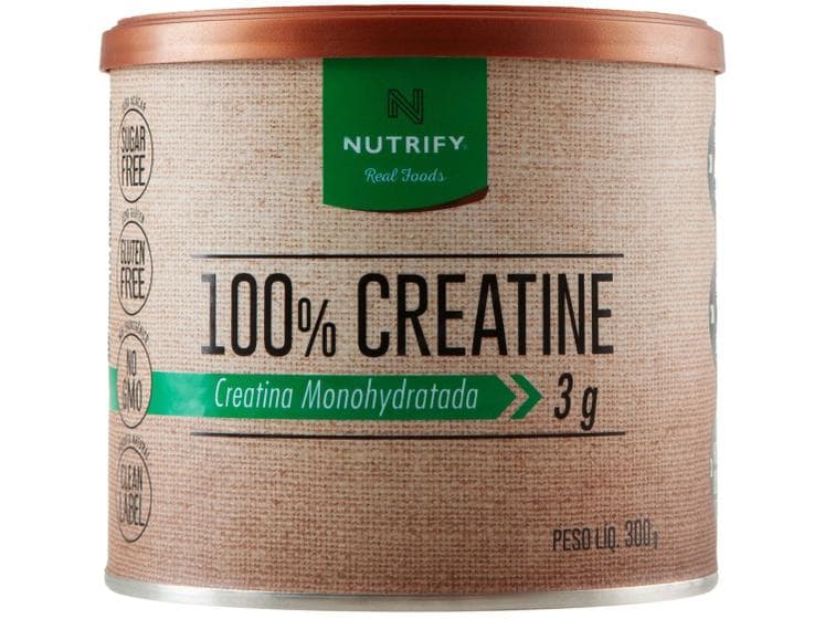 Creatine 100% Creatina Monohidratada300g Nutrify