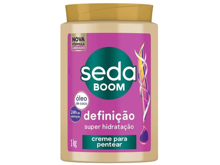 Creme para Pentear Seda Boom Definição Intensa 1kg
