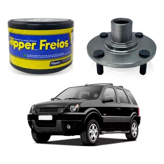 Cubo Roda Dianteiro Ecosport 1.0 2003 A 2006