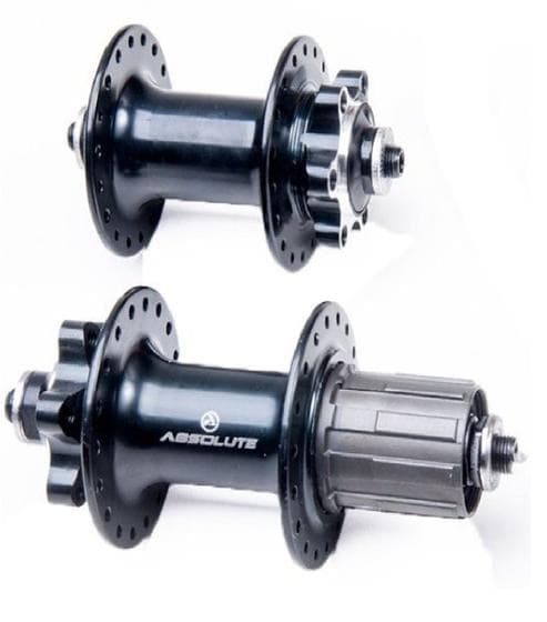 Cubos Absolute Wild Disc Preto 36f 9mm 8v à 12v Rolamento