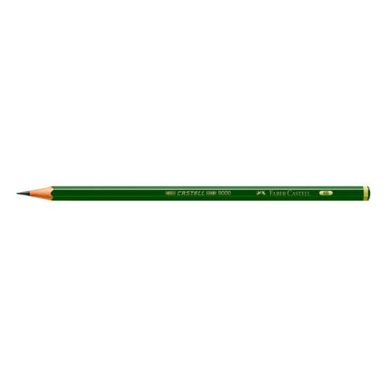 CX Lápis técnico 6B 9000 12 un Faber-Castell