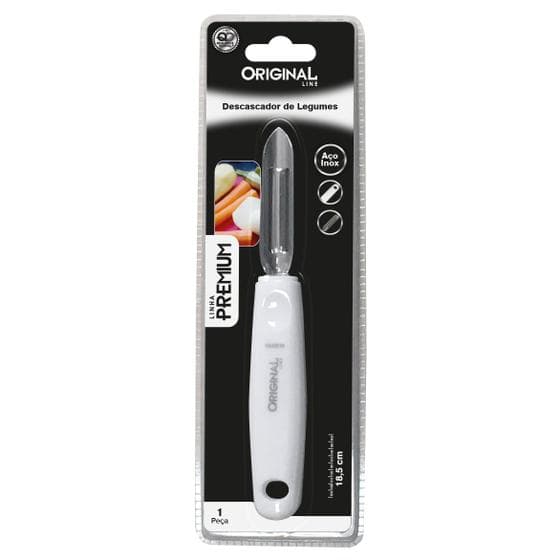 Descascador Para Legumes e frutas 18,5cm Premium
