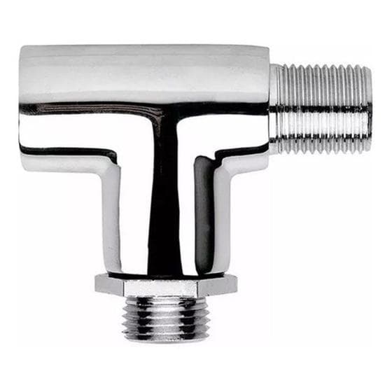 Desviador tê Para Chuveiro/ducha Metal Cromado