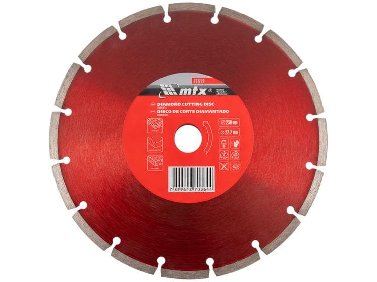 Disco De Corte Diamantado Segmentado 9'' 230mm - Mtx