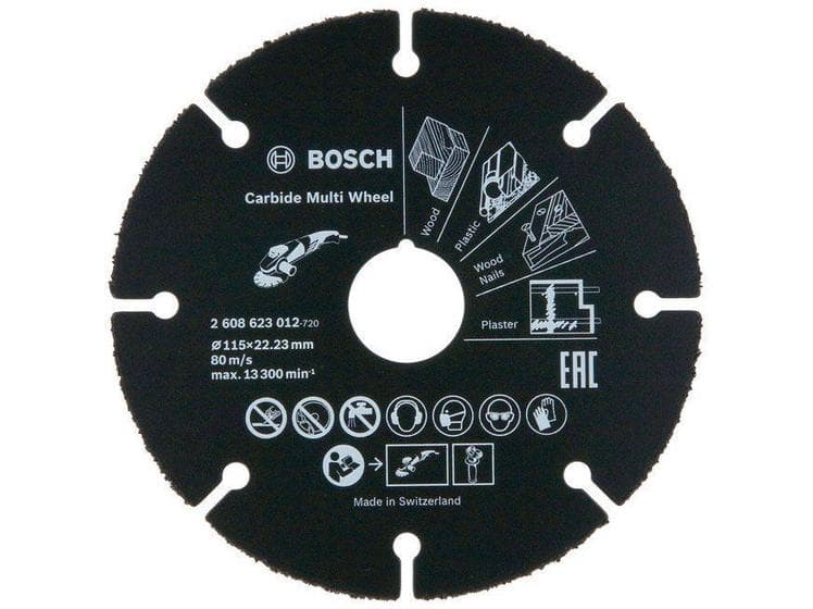 Disco de Corte P/ Madeira 22,23X115mm 2608623012000 Bosch