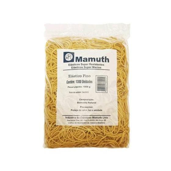 Elástico de Borracha Latéx 1Kg - Mamut