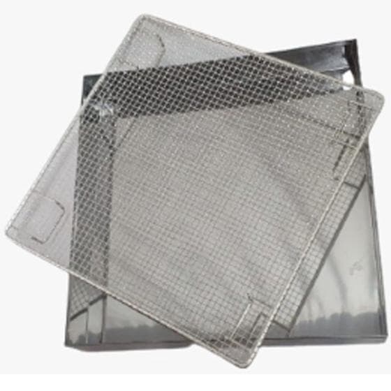 Escorredor De Óleo Para Frituras Pastel Batata 30 X 30 Em Inox Profissional