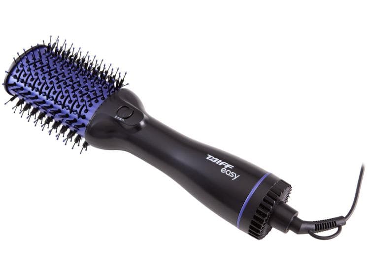 Escova Secadora Modeladora Volumizadora Taiff Easy Lilás 220V Elétrica Potente Multifuncional