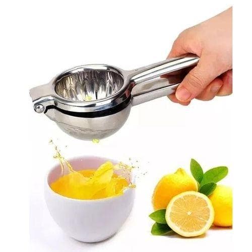Espremedor Chef Gourmet De Limão Aço Inox Maciço Super Forte