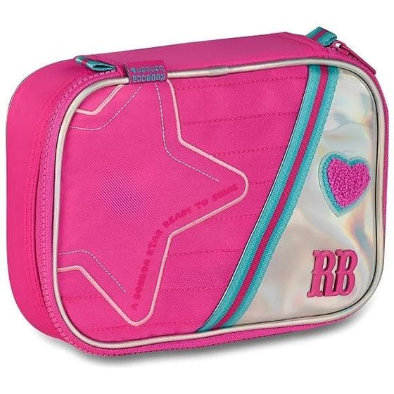 Estojo BOX Rebecca Bonbon Holografico Shine Clio STYLE RB27019 Rosa