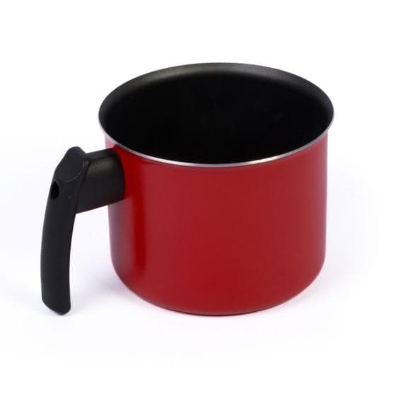 Fervedor Leiteira Antiaderente 14cm 1,7L Vermelho Nacional