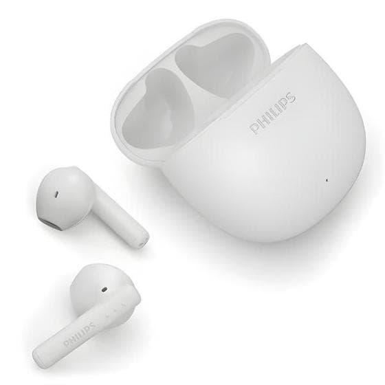 Fone de Ouvido Bluetooth Philips TAT1139 True Wireless Graves Dinâmicos Microfone IPX4 Bateria 26h
