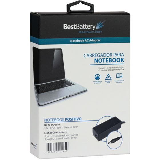 Fonte Carregador para Notebook Positivo P330b