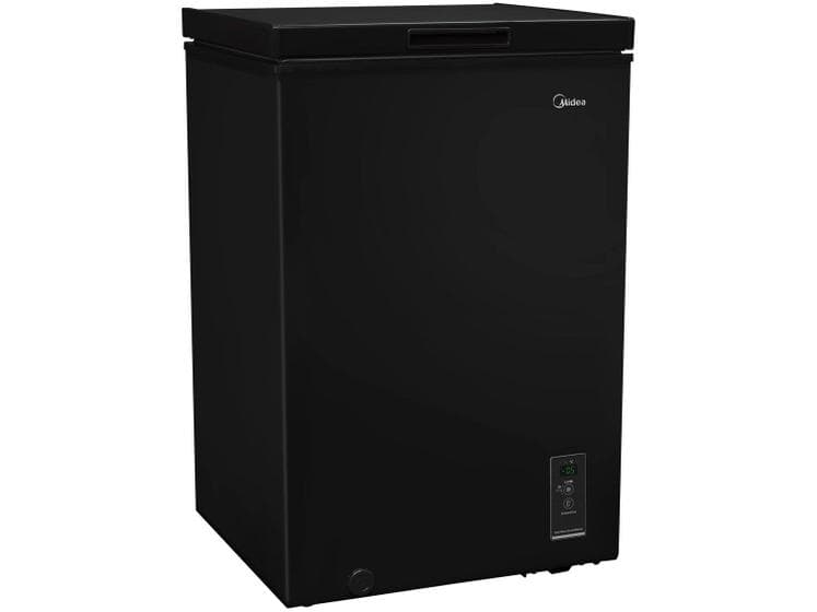 Freezer Horizontal Midea 100L FlexBeer Preto Digital CBA10P