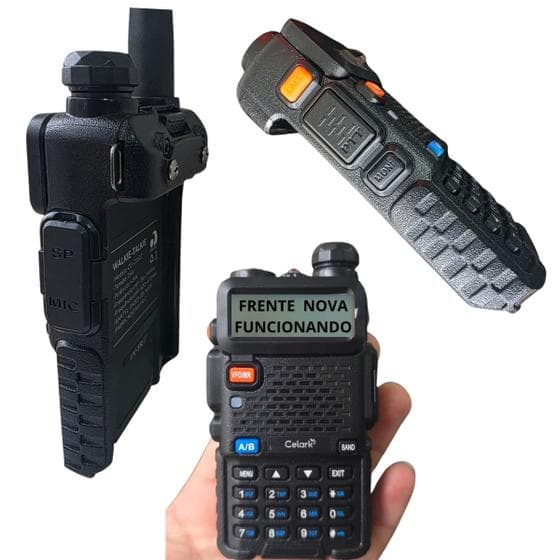 Frente do Radio comunicador Baofeng UV-5R Para Reposição