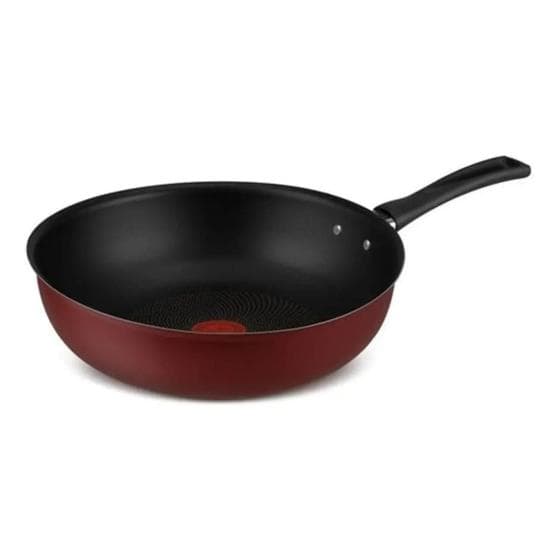 Frigideira Antiaderetente Multi 24cm Limpa Fácil Vermelho - Rochedo