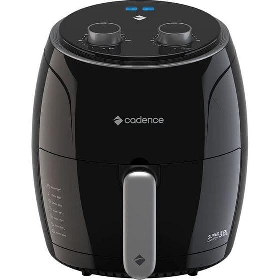 Fritadeira Sem Óleo 3,8L Super Cook Fryer 220V CadenceFRT410