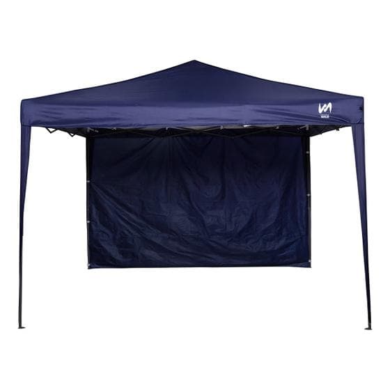 Gazebo Dobrável 3x3 Tendas Wild - Praia E Campo 1 Parede - Azul