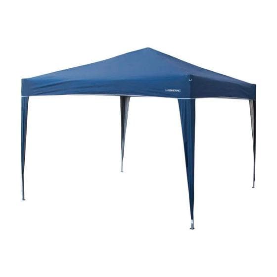 Gazebo Tenda Articulado Sanfonado Trixx 3x3m Teto de Poliester Armação Alumínio Proteção UV50+ Nautika Fácil Transporte