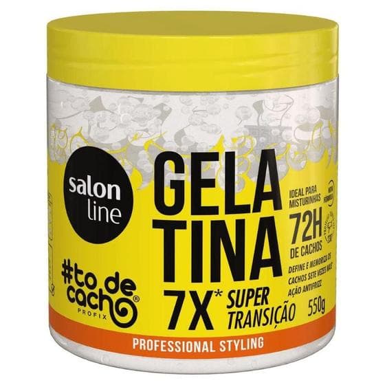 Gelatina Capilar Salon Line todecacho Super Transição 550g