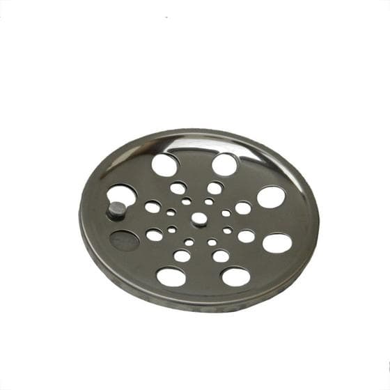 Grelha Inox Dacunha Redonda 10Cm Com Fecho