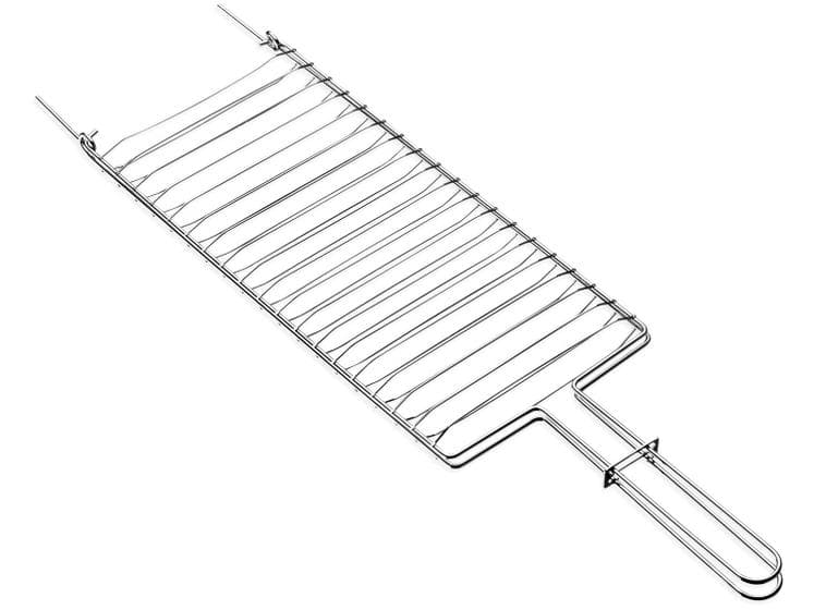 Grelha Tramontina Churrasco em Aço Inox 31x18 cm