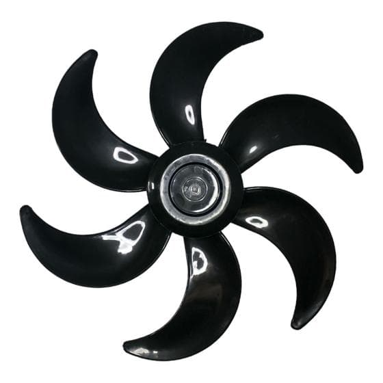 Hélice De Ventilador Mondial 6 Pás 50cm Preto Turbo Force VT-50-6P