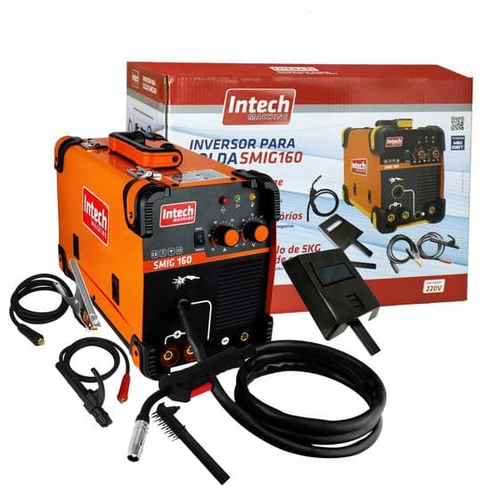 Inversora de Solda MIG 160A Intech Machine SMIG160 220V