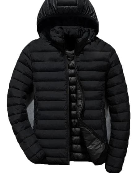 Jaqueta Masculina Inverno Corta Vento Acolchoada Nylon Frio
