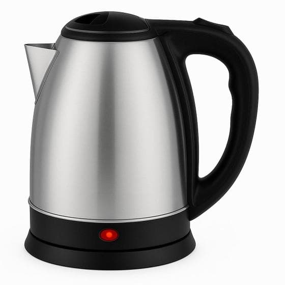 Jarra Chaleira Desligamento Automatico Elétrica Inox 1,8 Litros 1100W
