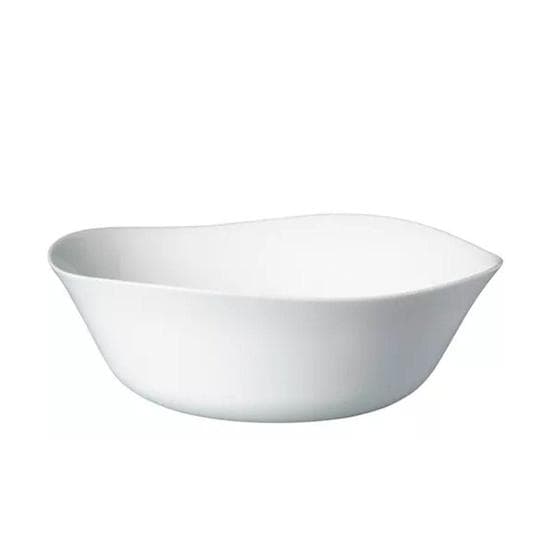 Jogo 4 Bowl De Vidro Opalino Branco Quadrado Tigela Molho Sobremesa 12cm Em Casa Tem